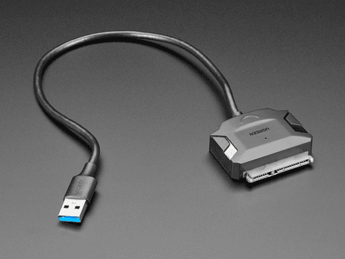Кабель-адаптер 2,5 дюйма SATA III — USB 3.0 — длина 30 см — фото 2