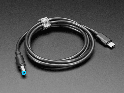 Кабель USB Type C 3.1 PD с цилиндрическим разъемом 5,5 мм — выход 12 В, 5 А — фото 2