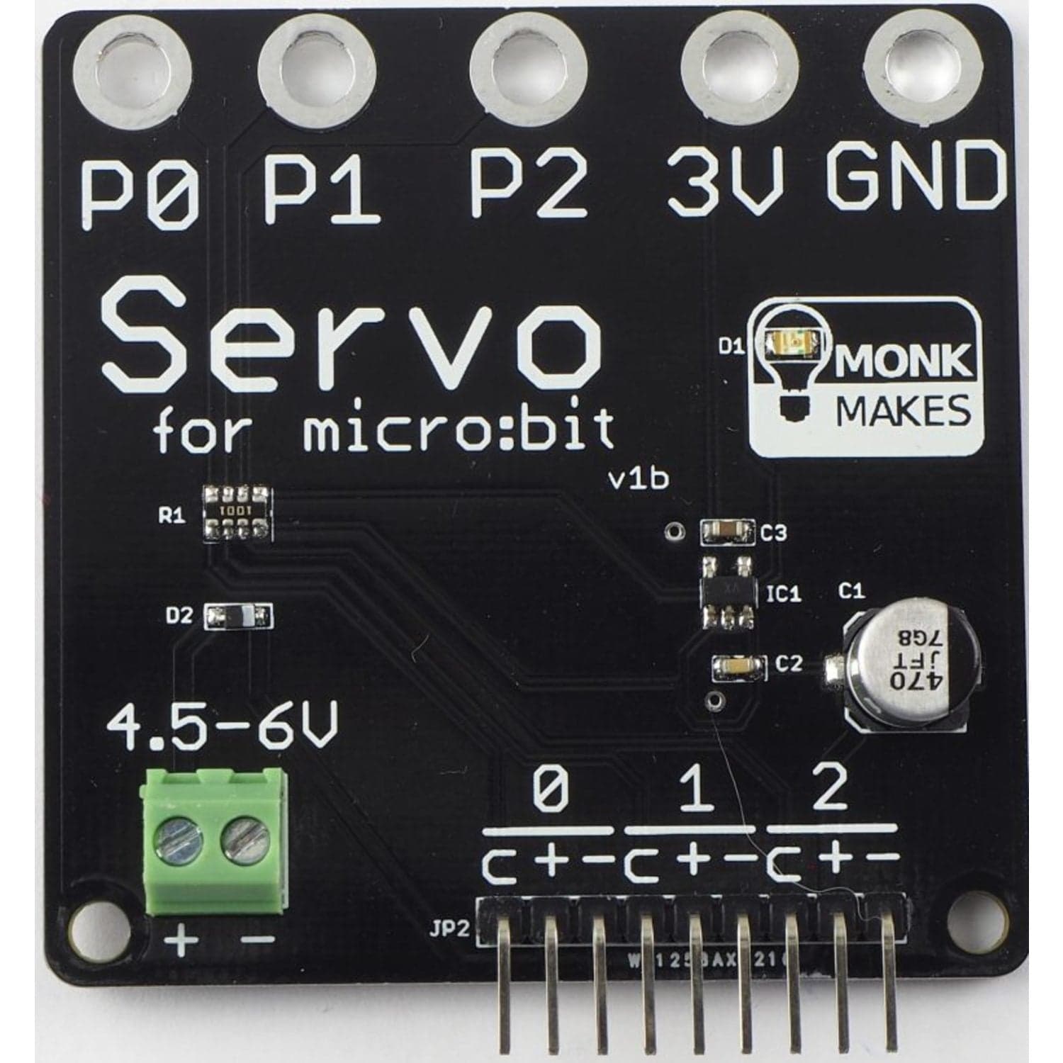 Сервопривод для Micro:bit от Monk Makes — фото 2