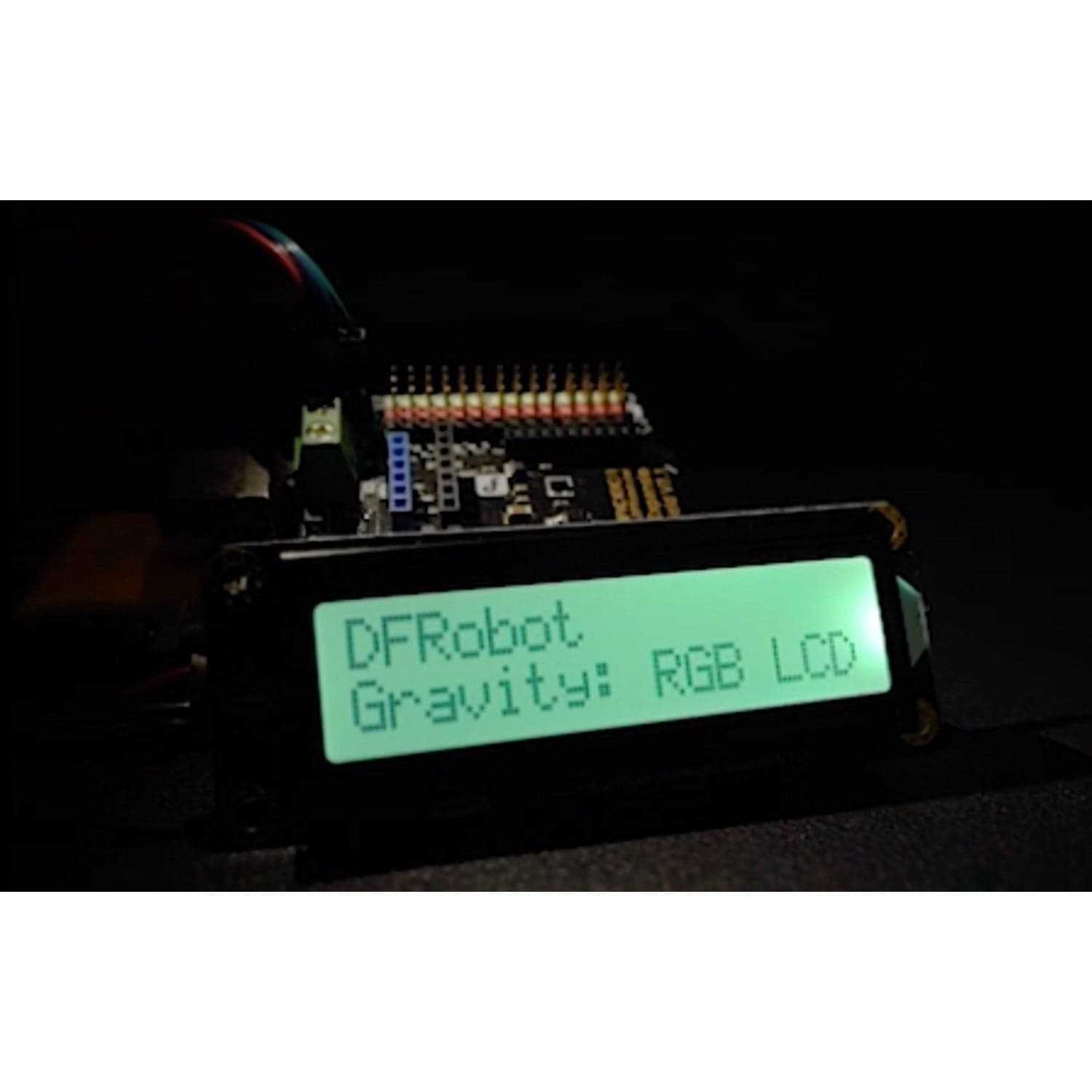 Gravity: ЖК-дисплей Arduino I2C 16x2 с RGB-подсветкой — фото 2