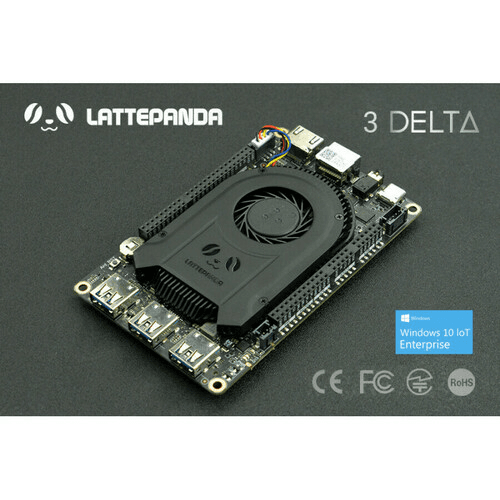 LattePanda 3 Delta 864 — самый мощный одноплатный компьютер под управлением Windows/Linux 8 ГБ/64 ГБ с корпоративной лицензией — фото 2