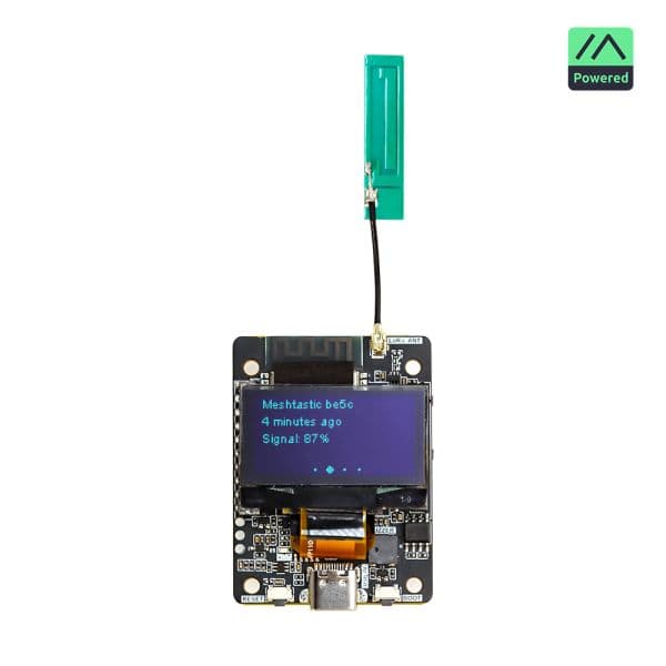 Устройство передачи сигналов ThinkNode M2 Mini-Meshtastic (LoRa) на базе ESP32-S3 с 1,3-дюймовым OLED-дисплеем — фото 2