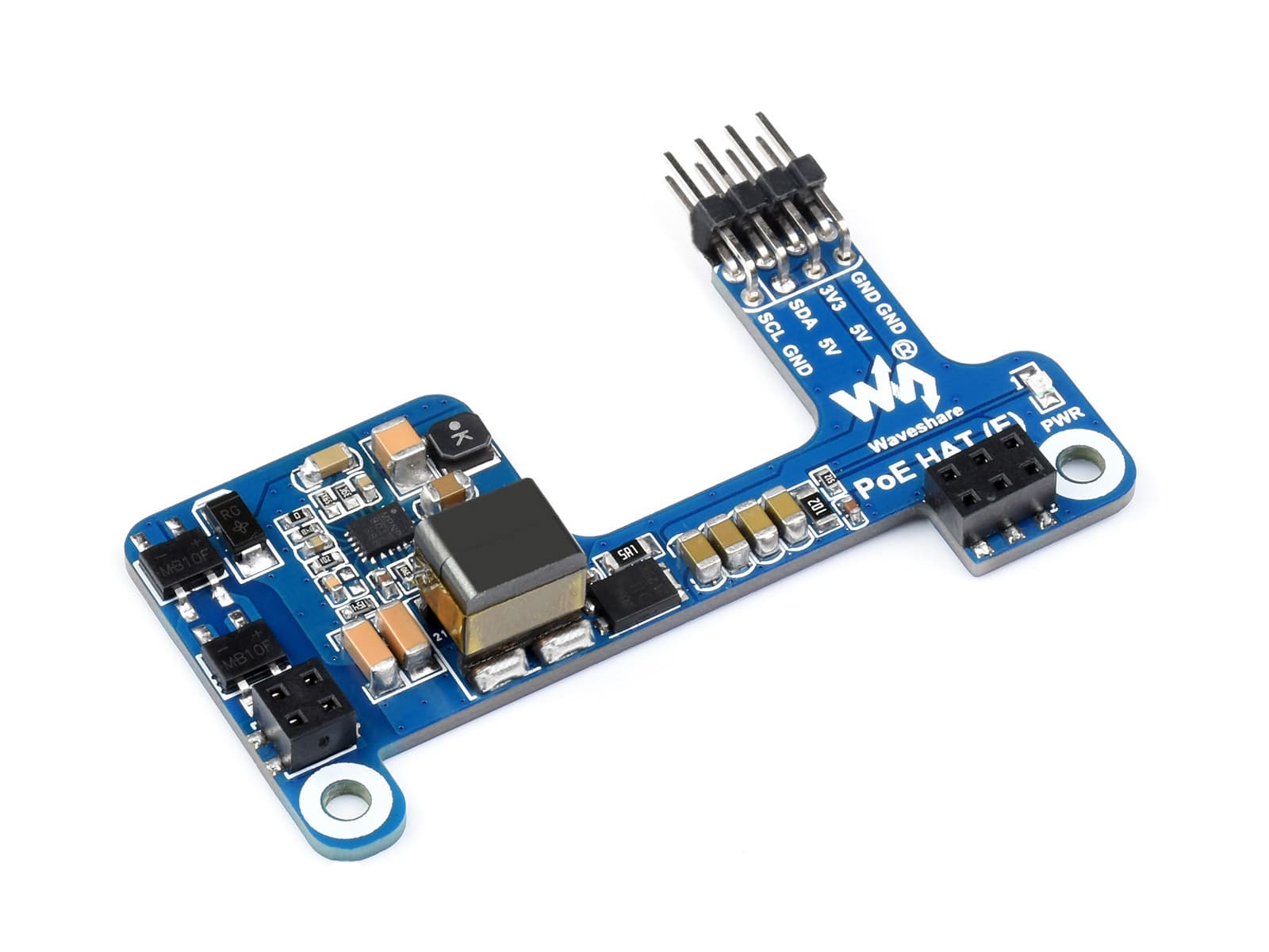 Шляпа Power over Ethernet (E) для Raspberry Pi 3B+/4B, совместимая со стандартом 802.3af
Мини-базовая плата — фото 2