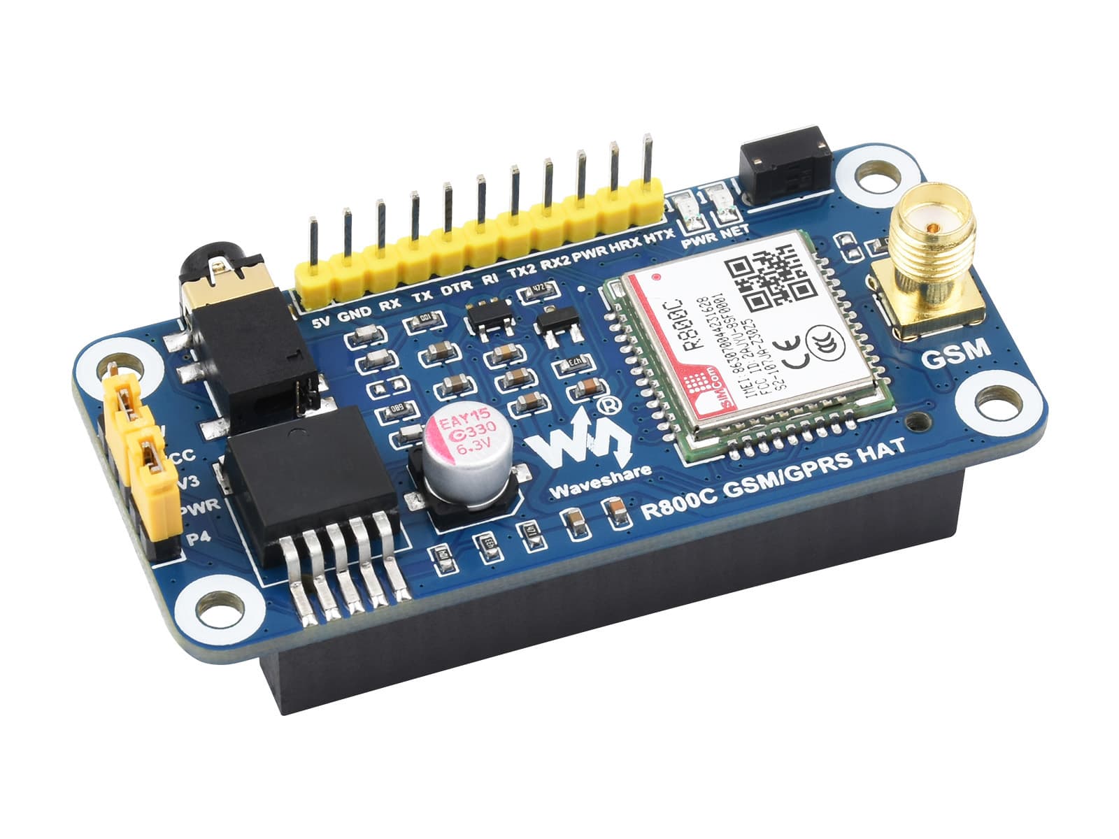 R800C GSM/GPRS ШЛЯПА ДЛЯ Raspberry Pi — фото 2