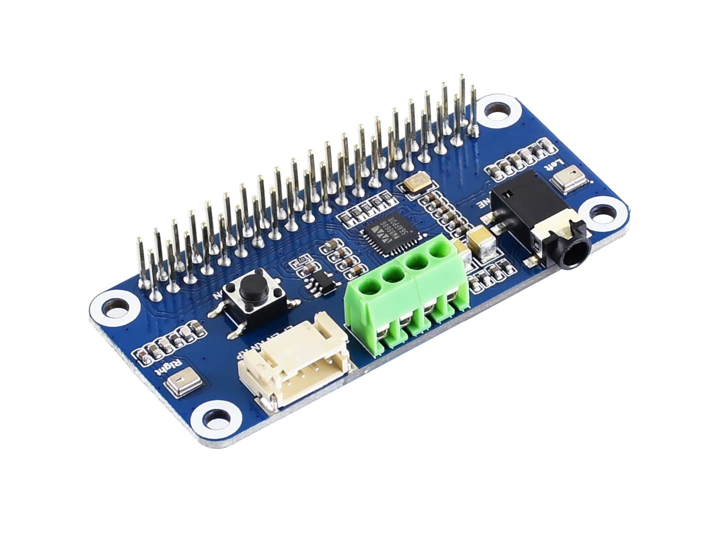 WM8960 Hi-Fi звуковая карта для Raspberry Pi, стереокодек, воспроизведение/запись — фото 2