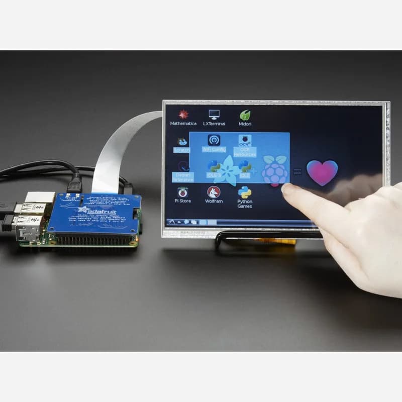 Кипа Adafruit DPI TFT для Raspberry Pi с сенсорной поддержкой
