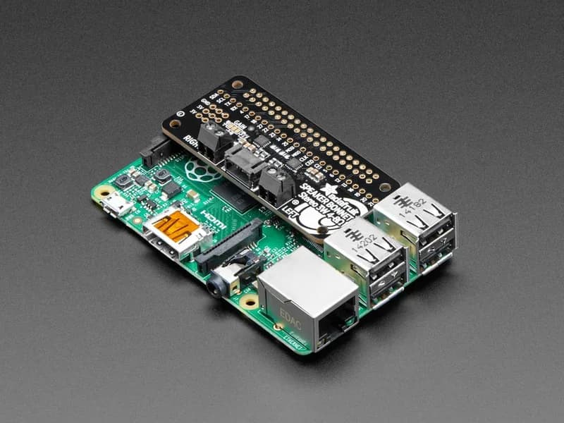 Крышка стереодинамика Adafruit I2S 3 Вт для мини-комплекта Raspberry Pi