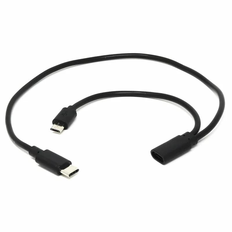 Разветвитель питания USB-C для сенсорного дисплея Raspberry Pi