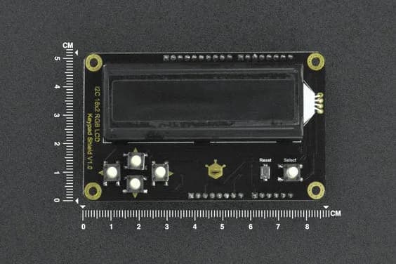 I2C RGB подсветка ЖК-модуля дисплея 16x2 для Arduino (текст RGB)