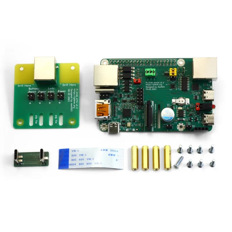 Шляпа PiKVM v3 для Raspberry Pi 4