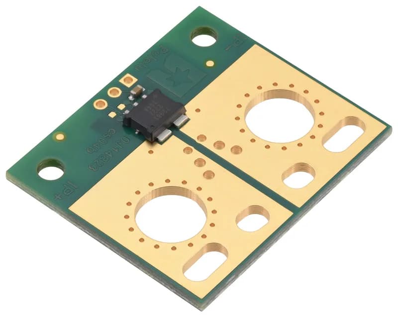 ACS72981LLRATR-050B3 Датчик тока, большой держатель -50А до +50А, 3,3В