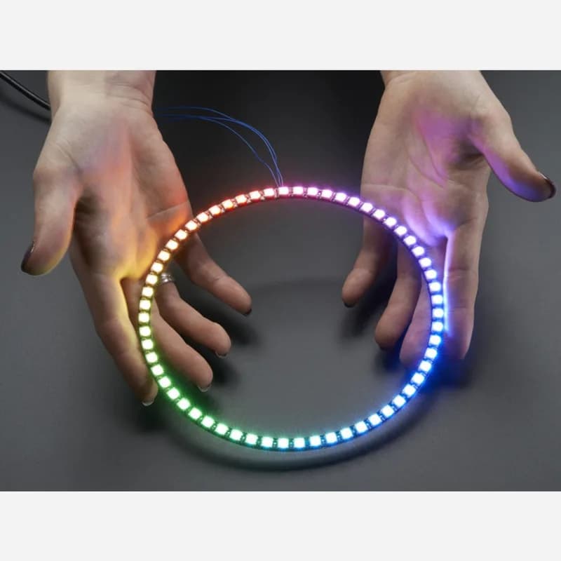 Кольцо NeoPixel 1/4 60 — WS2812 5050 RGB светодиод со встроенными драйверами