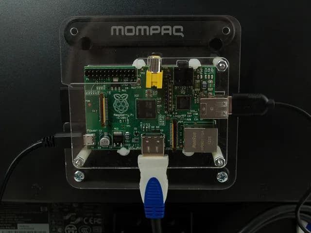 Крепление VESA для Raspberry Pi Model A и Model B