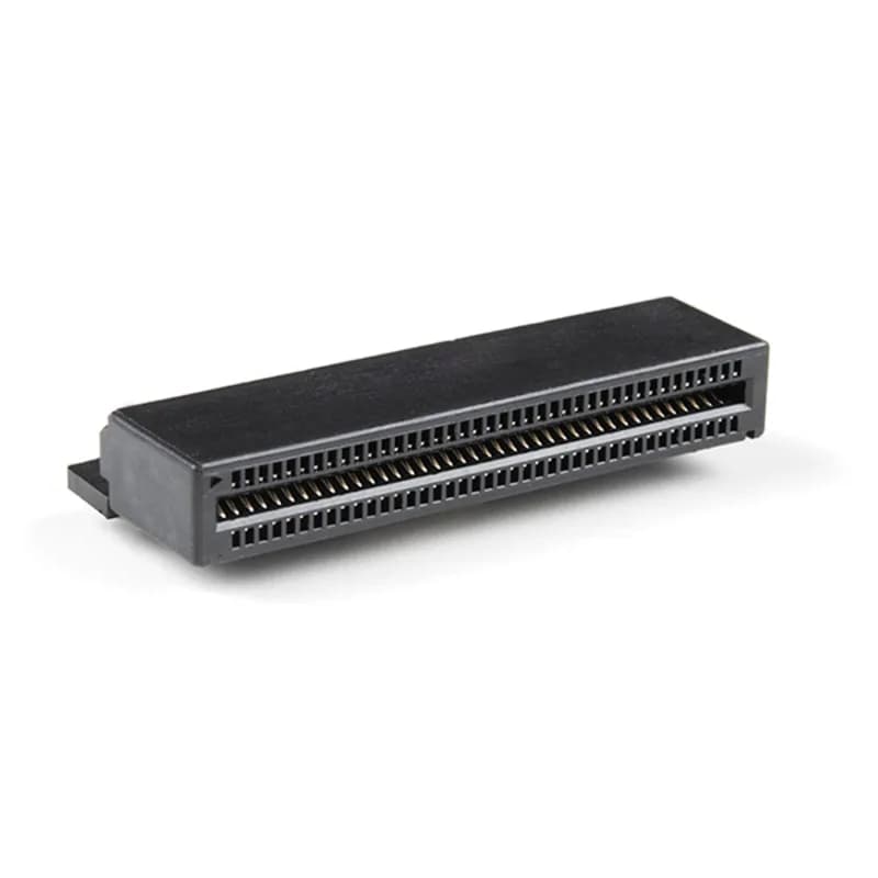 Разъем micro:bit Edge - PTH, прямоугольный (80-контактный)