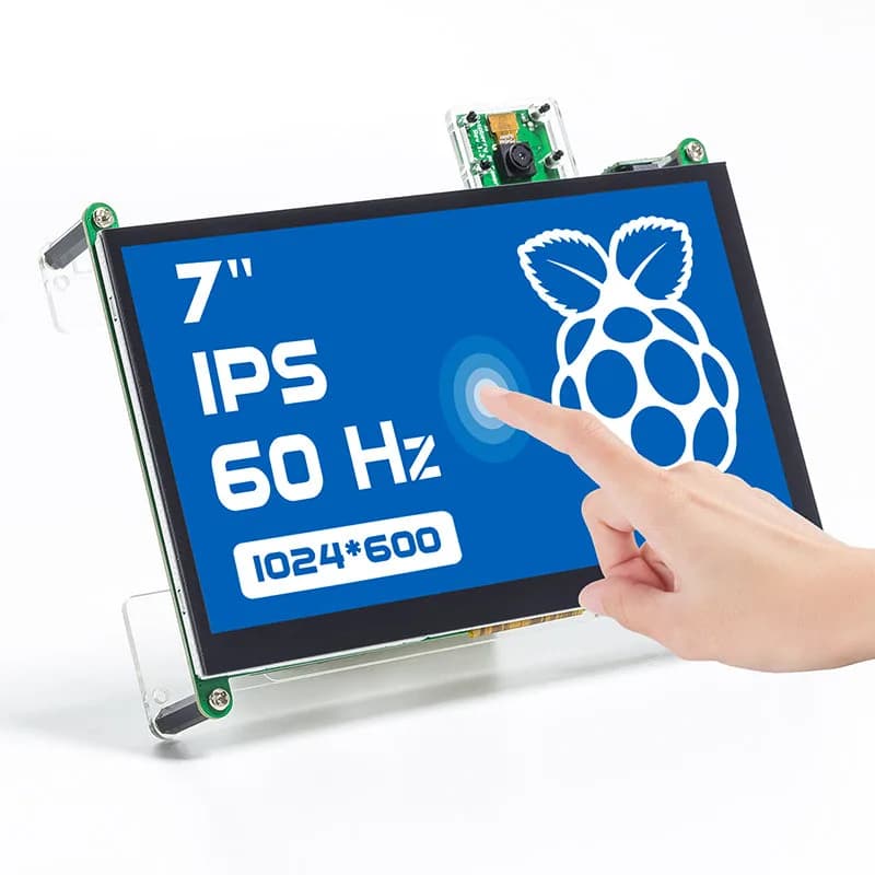 SunFounder TS-7 Pro 7-дюймовый сенсорный IPS-экран 1024*600 для Raspberry Pi 4B/3B+/3B/Zero 2W