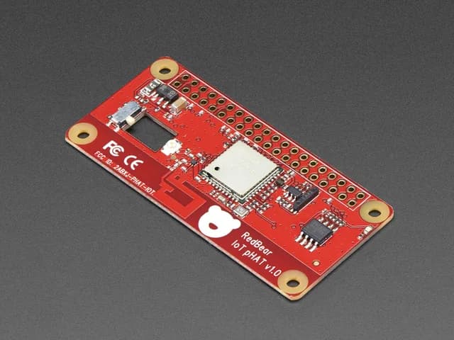Red Bear IoT pHAT для Raspberry Pi - WiFi + BTLE - в разобранном виде
