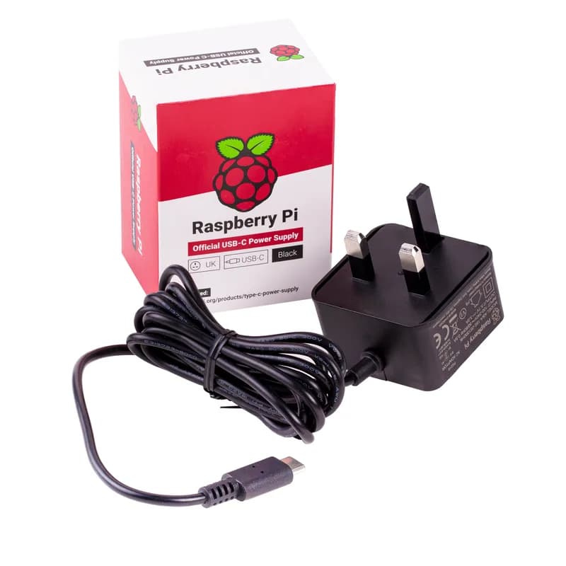 Официальный блок питания USB-C для Raspberry Pi