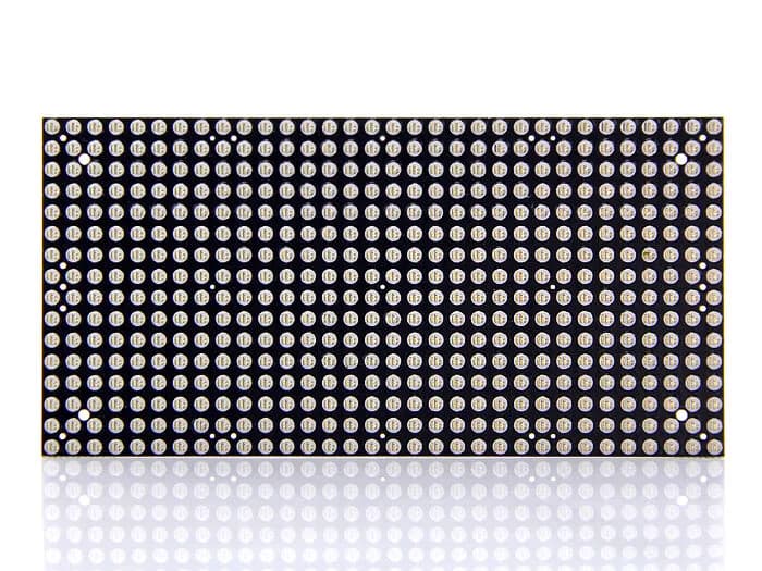 Ультратонкая светодиодная матричная панель RGB 16x32
