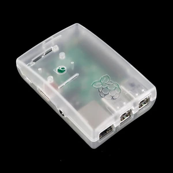 Raspberry Pi — корпус модели B+ (прозрачный)