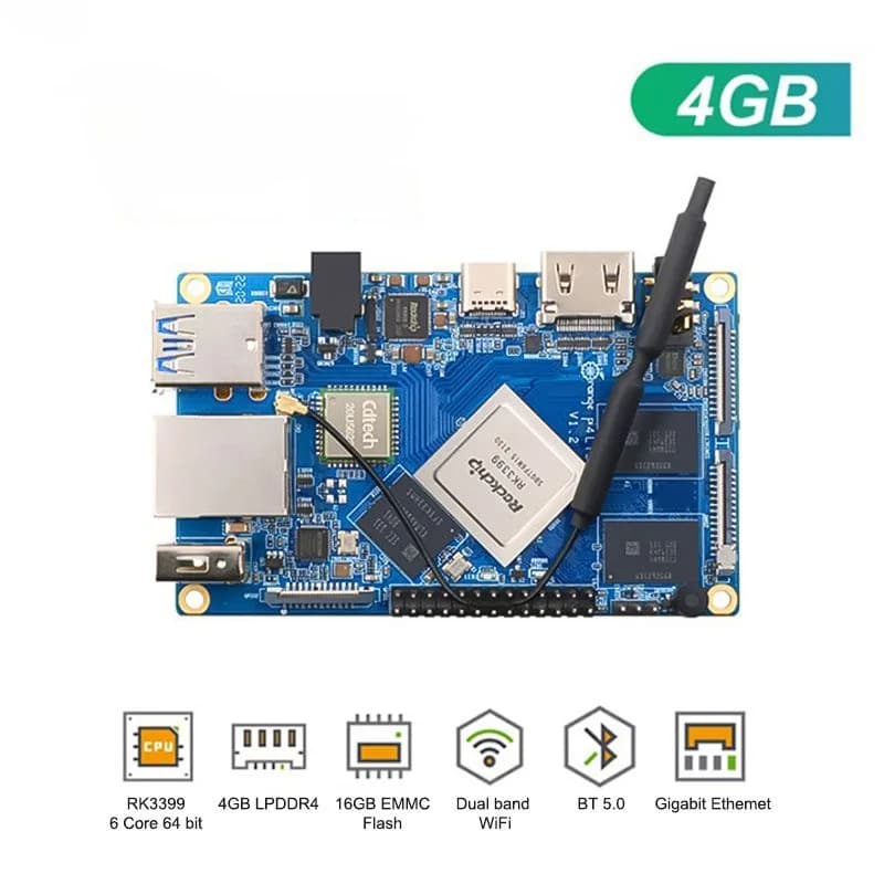 Усовершенствованный Orange Pi 4 LTS