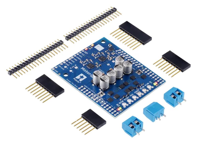 Motoron M2S24v14 Двойной мощный щиток контроллера двигателя для Arduino