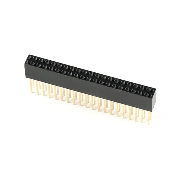 Высокие гнездовые разъемы GPIO — 2x20 контактов
