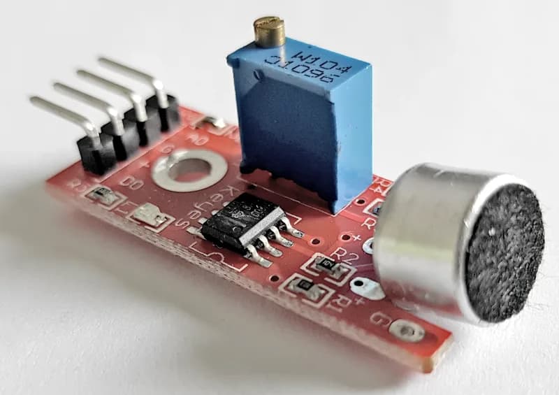 Модуль датчика обнаружения звука микрофона Keyes для Arduino