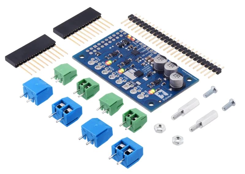 Комплект трехмоторного контроллера Motoron M3H550 для Raspberry Pi