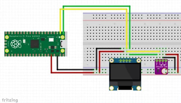 Wetterstation с Raspberry Pi Pico и BME280