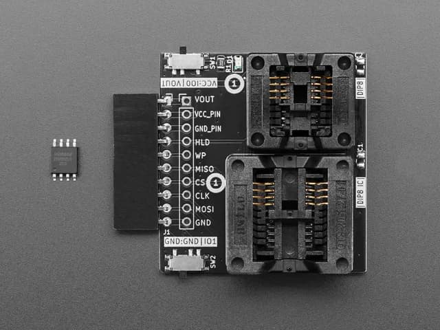 Bus Pirate 5 SOIC/SOP8 SPI флэш-адаптер