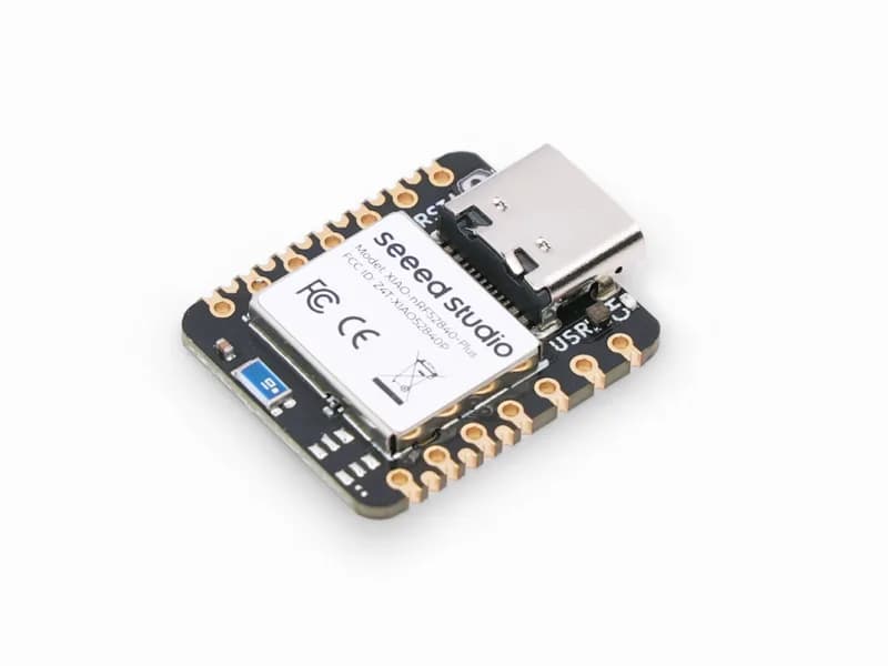 Seeed Studio XIAO nRF52840 Plus — 20 портов GPIO, малое энергопотребление, Bluetooth5.0 со встроенной антенной, поддержка Arduino/Micropython/CircuitPython