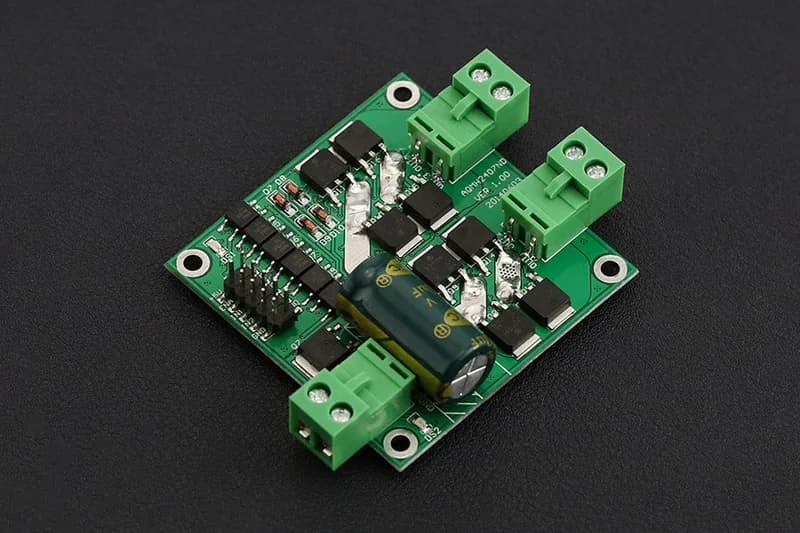 Драйвер двигателя постоянного тока 2x7A