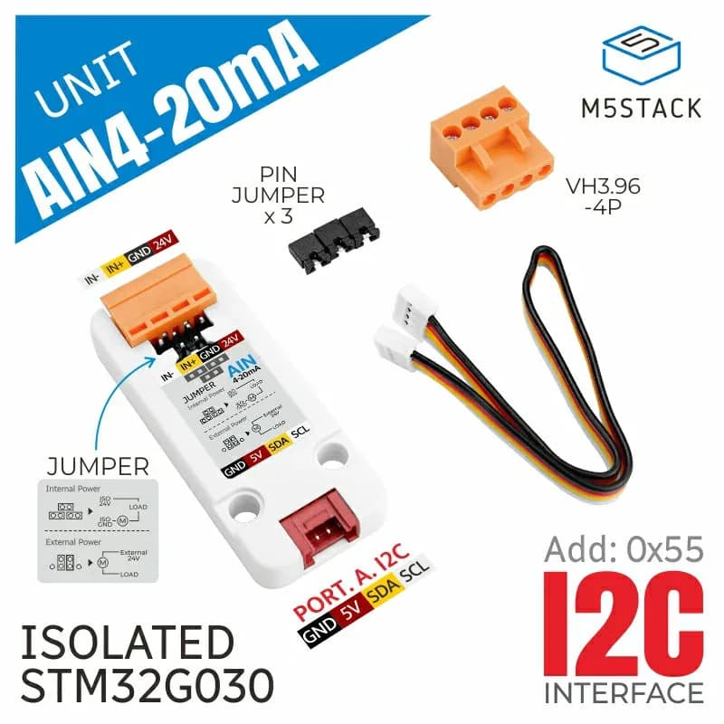M5Stack AIN4-20mA STM32G030