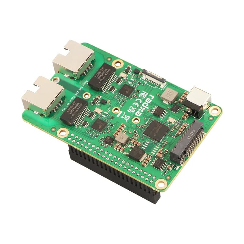 Шляпа маршрутизатора RADXA Dual 2.5G