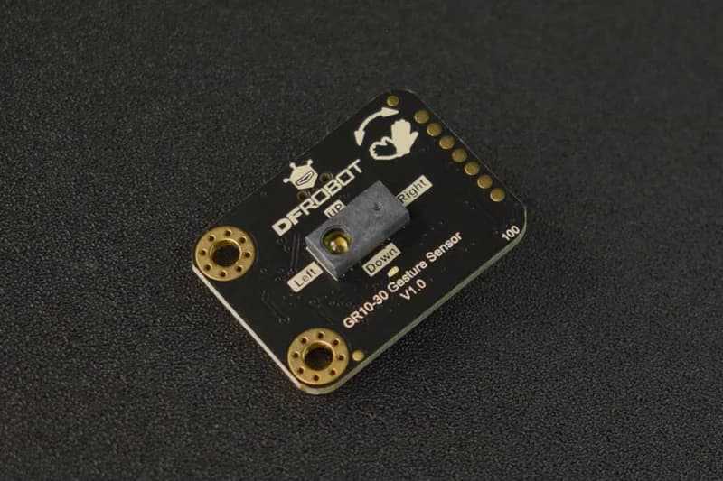 Гравитация: датчик жестов GR10-30 (UART и I2C, 12 жестов, 0–30 см)