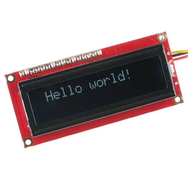 Комплект ЖК-дисплея SparkFun с последовательным интерфейсом
