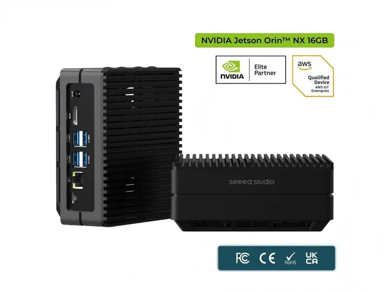 reComputer J4012 — компьютер Edge AI с NVIDIA® Jetson™ Orin™ NX 16 ГБ, суперрежим НЕ поддерживается)