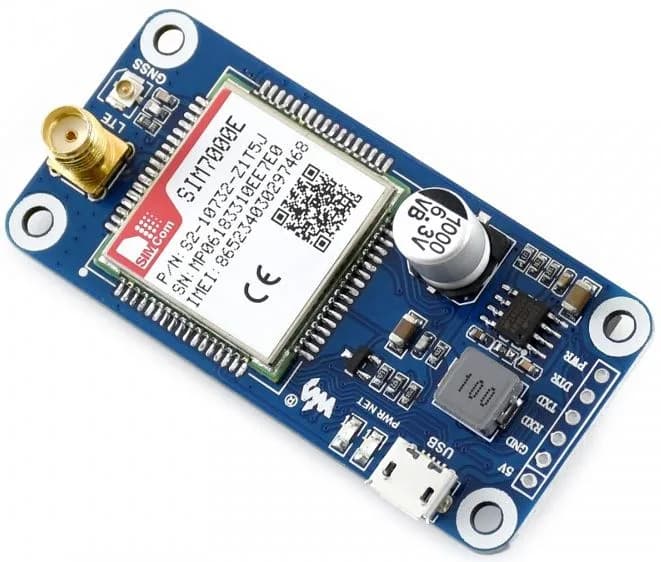Waveshare 14865 — ШЛЯПА SIM7000E NB-IoT