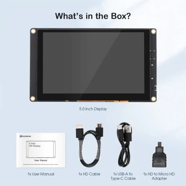 5-дюймовый дисплей для Raspberry Pi