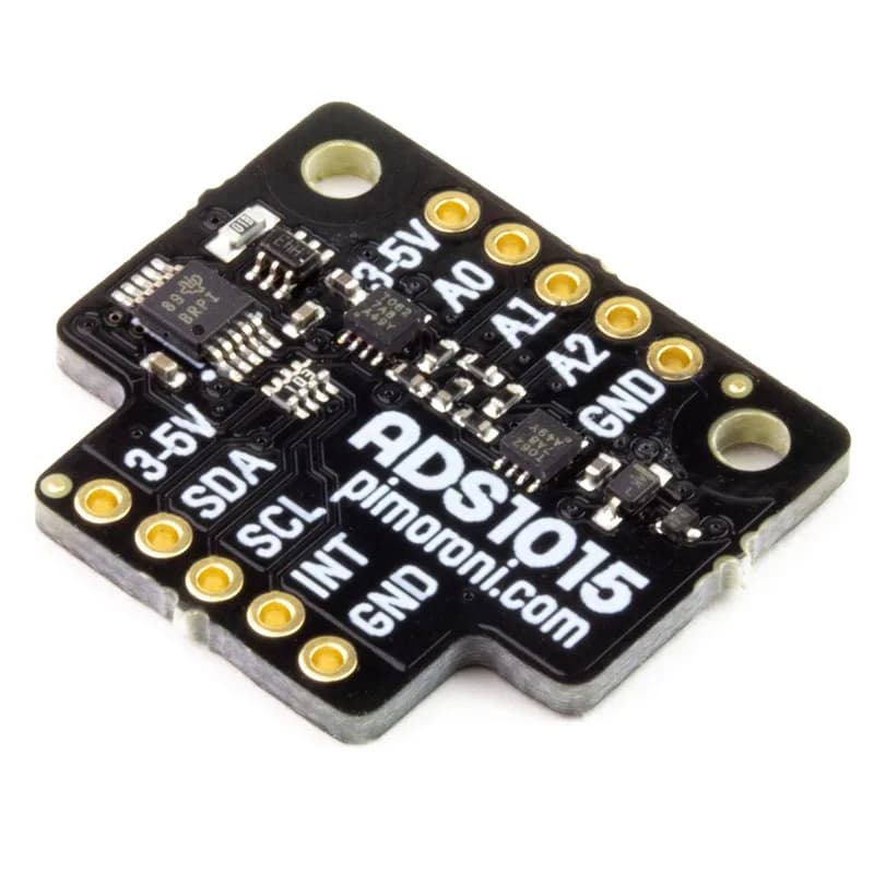 Pimoroni ADS1015 Распайка АЦП +/-24В