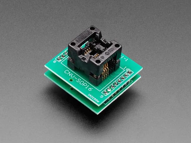 Тестовая розетка для поверхностного монтажа - SOIC-8, узкий вывод