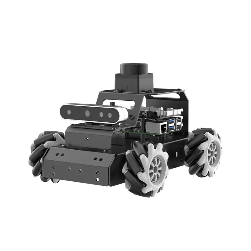 Hiwonder MentorPi M1 Raspberry Pi Robot Car — колесо Mecanum Робот ROS2 с LLM ChatGPT, SLAM и AI Vision и голосовым взаимодействием