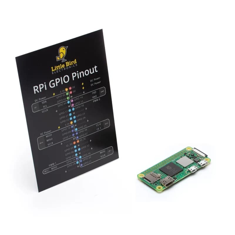 Raspberry Pi Zero 2 Вт с картой GPIO