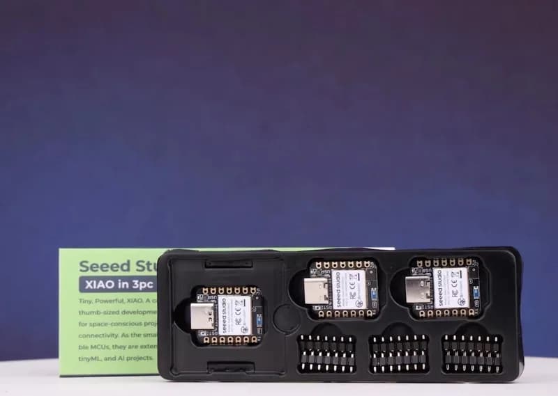 Пакет XIAO RP2040 из 3 шт. — поддерживает MicroPython, Arduino, CircuitPython, Rust, Zephyr, PlatformIO, Tensorflow Lite, Apache NuttX RTOS