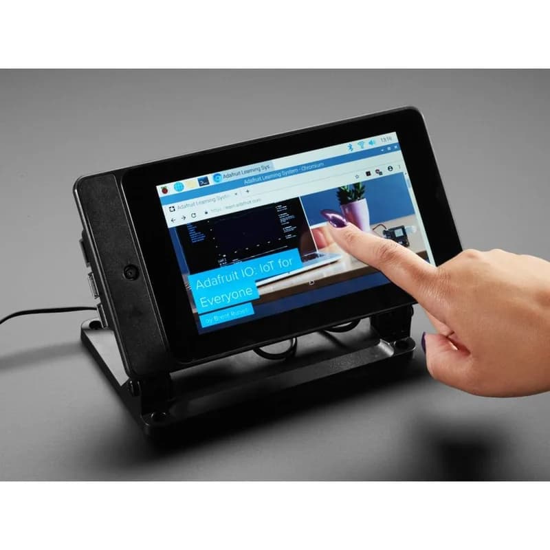 SmartiPi Touch 2 — подставка для сенсорного дисплея Raspberry Pi 7 — совместима с Pi 4