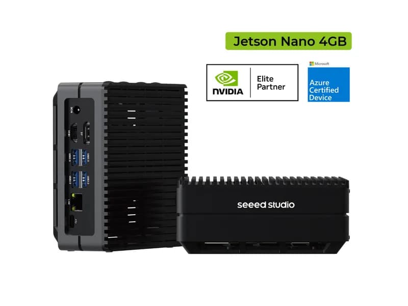 reComputer J1020- Edge AI Устройство с модулем Jetson Nano, алюминиевый корпус, предустановленная система JetPack