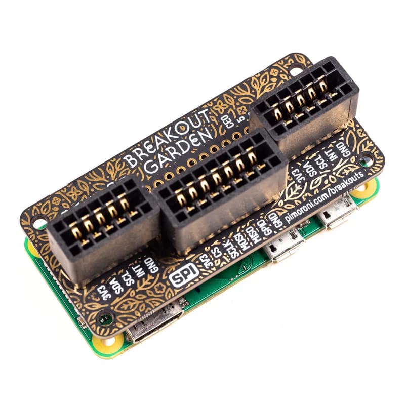 Прорывной сад I2C + SPI