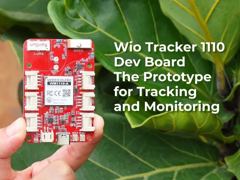 Wio Tracker 1110 Dev Board — прототип трекера для внутреннего и наружного позиционирования
