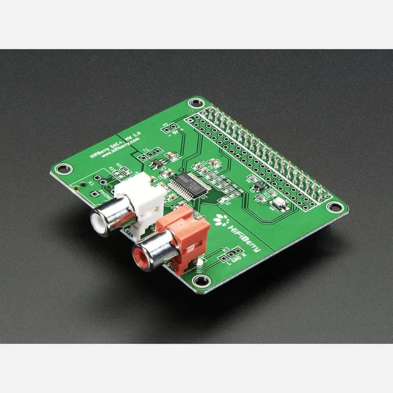 HiFiBerry DAC+ HAT - Стандартный RCA