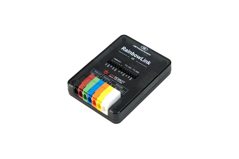 RainbowLink V2: 4-канальный изолированный преобразователь USB в последовательный порт (RS485/RS232/Dual TTL) со встроенным источником питания 12 В.